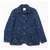 Soundman Coverall Jacket - Birmingham - Indigo Dyed SASHIKO 3740-655C画像