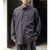 NONNOTTE Clear Heavy Broadcloth Oversized Shirt N-26A-006画像