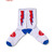 COOKMAN Rib Crew Socks Lightning White 233-63971画像