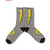 COOKMAN Rib Crew Socks Lightning Gray 233-63974画像