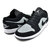 NIKE AIR JORDAN 1 LOW blk/wht-lt smoke grey 553558-048画像