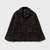 AUBERGE Black Alpaca Ortega Cross Short Jacket "TUCSON" AU26A10-B画像