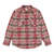 Levi's BARSTOW WESTERN STANDARD SHIRT WOODROW PLAID EARTH RED 85744-0131/857440131画像