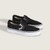 VANS KIDS CLASSIC SLIP-ON BLACK/TRUE WHITE VN000ZBU6BT画像