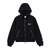 X-girl BACK LACE UP ZIP UP SWEAT HOODIE 105264012009画像