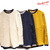 Cushman BIG WAFFLE TWO TONE LONG TEE 26392画像