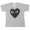 PLAY COMME des GARCONS KIDS ブラックハートプリント Tシャツ画像