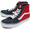 VANS CLASSICS SK8-HI navy/red VN-0D5IY9T画像