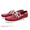 DANASSA LEATHER DECK SHOES PULL UP RED 5356画像