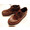 Russell Moccasin KALAHARI SMOOTH LEATHER/brown/made in U.S.A.画像