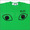PLAY COMME des GARCONS ハートEYEカラー Tシャツ GREEN画像