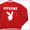 Supreme x Playboy Varsity Jacket RED画像