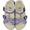 Birki's LILIE BF Heart Pattern Navy 535053画像