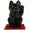 Baccarat CRYSTAL 招き猫 BLACK画像