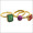 LOUIS VUITTON バーグ・ヴェルト コスモポリタン 3連リング GOLD画像