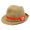 YOSHINORI KOTAKE WMNS STRAW HAT BEIGExORANGE画像