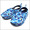 A BATHING APE BAPE KIDS × POLLIWALKS ABC SHARK EVA サンダル BLUE CAMO画像