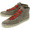 Gola SCAR SUEDE WARM GREY/RED画像