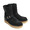 VIBERG BOOTS SHORTSHIFT BOOTS - BLACK SUEDE x BLACK SMOOTH画像