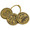 (W)TAPS DOG TAG KEY CHAIN GOLD画像