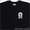 A BATHING APE MILOクロスボーン Tシャツ BLACK画像