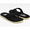 ISLAND SLIPPER SUEDE THONG SANDAL BLACK SUEDE PT203画像