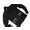 SKOOKUM #4PLY SHAWL COLLAR CARDIGAN black画像