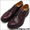 (W)TAPS PLAINTOE SHOES BROWN画像