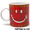 Ron Herman Christmas Collection CHECK SMILE MUG RED画像