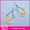 STUSSY WOMEN Crescent Earrings 0380214画像