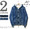 REMI RELIEF INDIGO FLEECE ZIP PARKA RN1618-9124画像