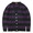 HEX ANTISTYLE MOHAIR CARDIGAN BLACK&times;PURPLE HAR-190画像