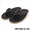 BARNEYS NEWYORK x ISLAND SLIPPER レザースタッズサンダル BLACK LICORICE画像