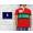 POLO RALPH LAUREN CUSTOM FIT 鹿の子 ラガーシャツ RED/NAVY/GREEN画像