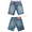 KIKS TYO Used Denim Short KT1305P-07画像