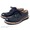 LABORER SHOES POSTMAN OXFORD NAVY GLASS LEATHER 13FA-001画像