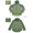 adidas ST HT Mountain Parka JKT Olive Limited F42024画像