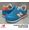 new balance WL574 CPT BLUE/ORANGE画像
