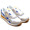 Reebok CL NYLON R13 STEEL/WHITE/VITAL BLUE/REEBOK GOLD/RBK BRASS V55240画像