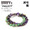 VIVIFY x RADIO EVA Pebble ＆ Metal Chip's Beads Cord 初号機 VRE-271PPL画像