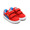PUMA SUEDE 2 STRAP KIDS HI RISK RED/FRENCH BLUE/TEAM GOLD 356274-11画像