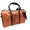 Coronado Leather VEG TAN LAETHER DUFFLE BAG #5 w/STRAP tan画像