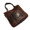 CORONADO LEATHER AMERICANA CARRY TOTE BAG w/CONCEALED ZIP brown画像