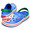crocs CROCBAND "ITALY" CLOG VARSITY BLUE/KELLY GREEN 15731-4AB画像