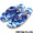 A BATHING APE ISLAND SLIPPER ABC THONG BLUE 1A23-191-927画像