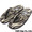 BARNEYS NEWYORK x ISLAND SLIPPER ゼブラ スタッズ トングサンダル ZEBRA画像