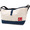 Manhattan Portage Duck Fabric Flatbush Messenger Bag NATURAL/NAVY MP1632VDUCK画像