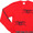 Supreme × ANTIHERO L/S Logo Tee RED画像