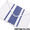 the POOL aoyama ENVELOPE PC CASE (13inch) STRIPE WHITExNAVY画像