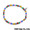 uniform experiment BEADS BRACELET COLOR CHART画像